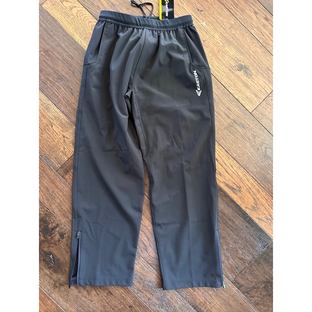 Easton Synergy Pant Black Youth Large Athletic Training Warm Up Pants A164896